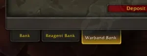 warbank access