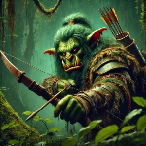 orc in jungle