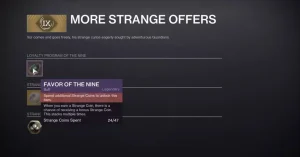 How to Get Strange Coins in The Final Shape?