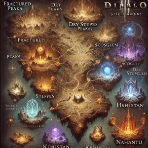 Diablo 4 Spiritborn Aspects Farmed from Dungeons by Zone – Season 7