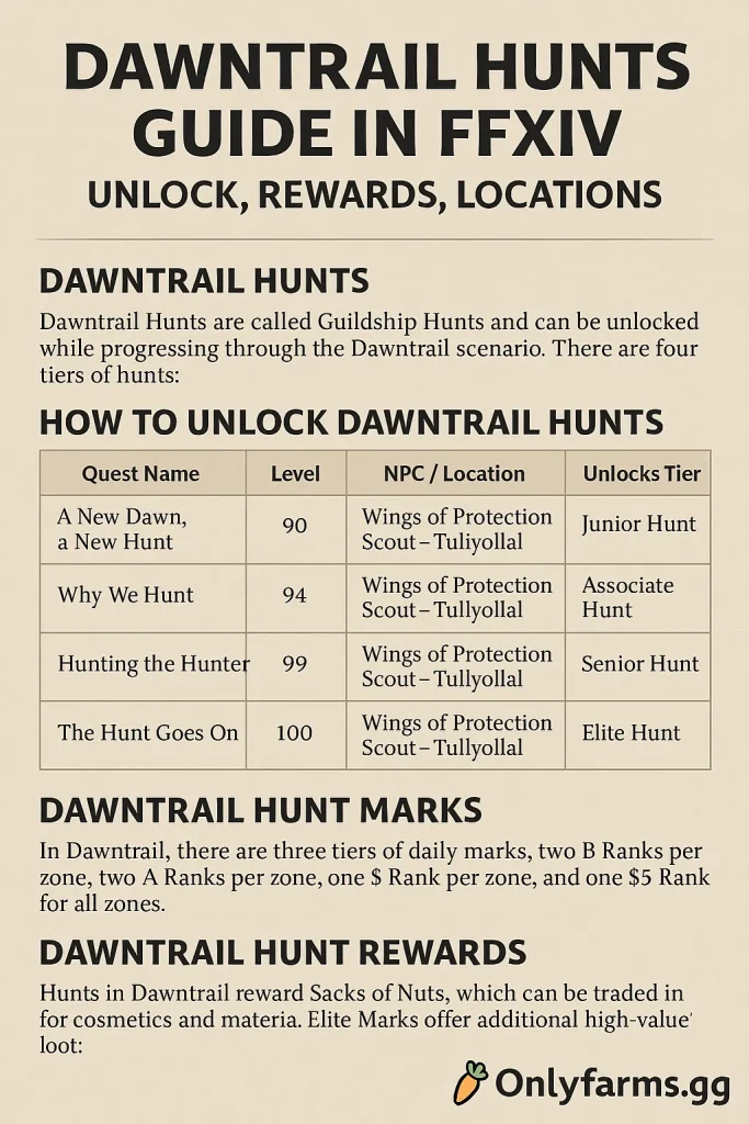 Dawntrail_Hunts_Guide_Onlyfarms