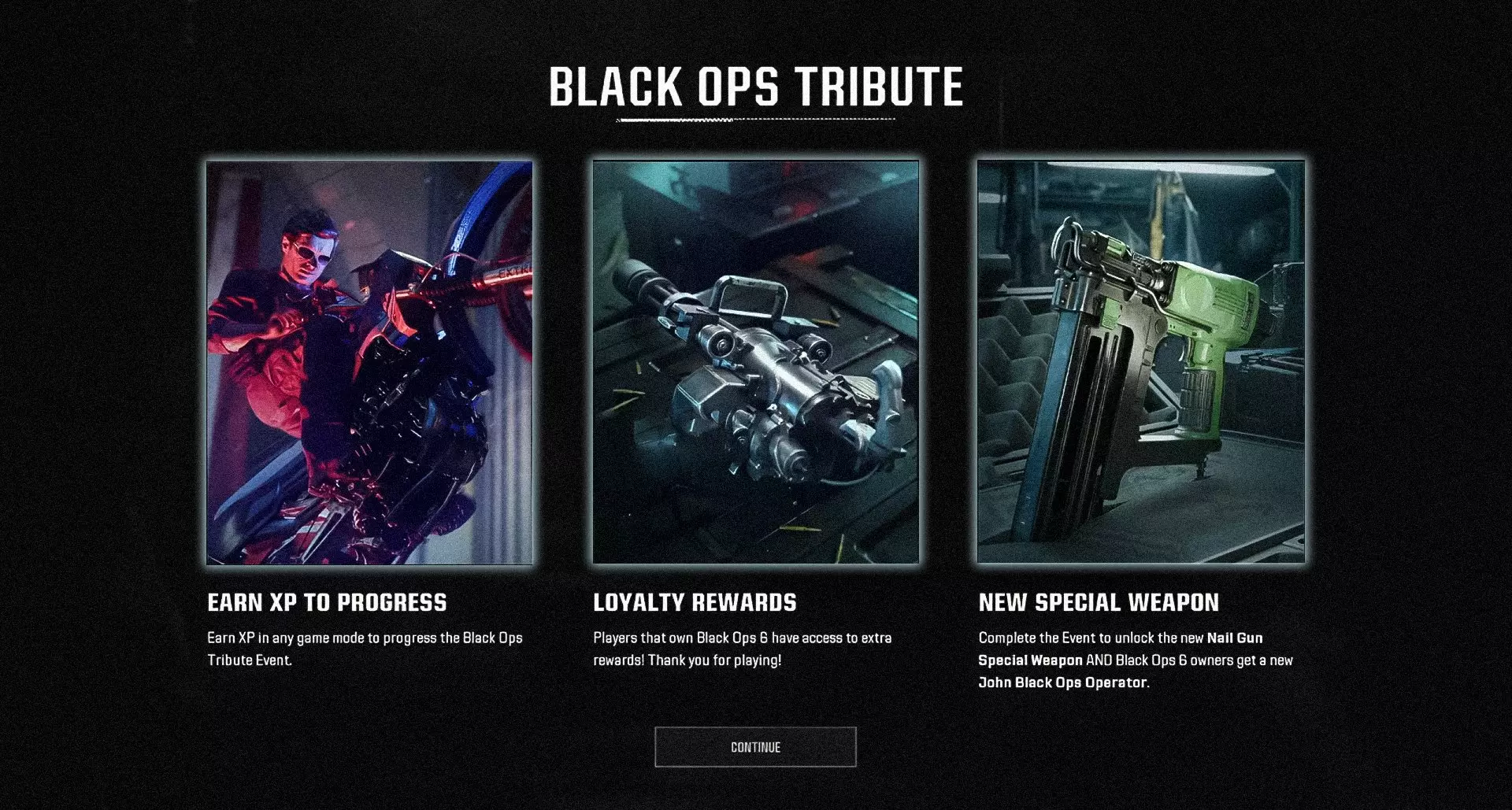 Black Ops Tribute Guide