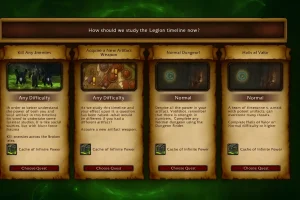 Legion Remix. Daily Activities