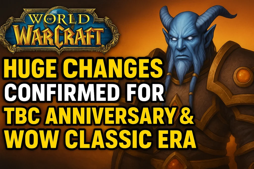Юбилей TBC и WoW Classic