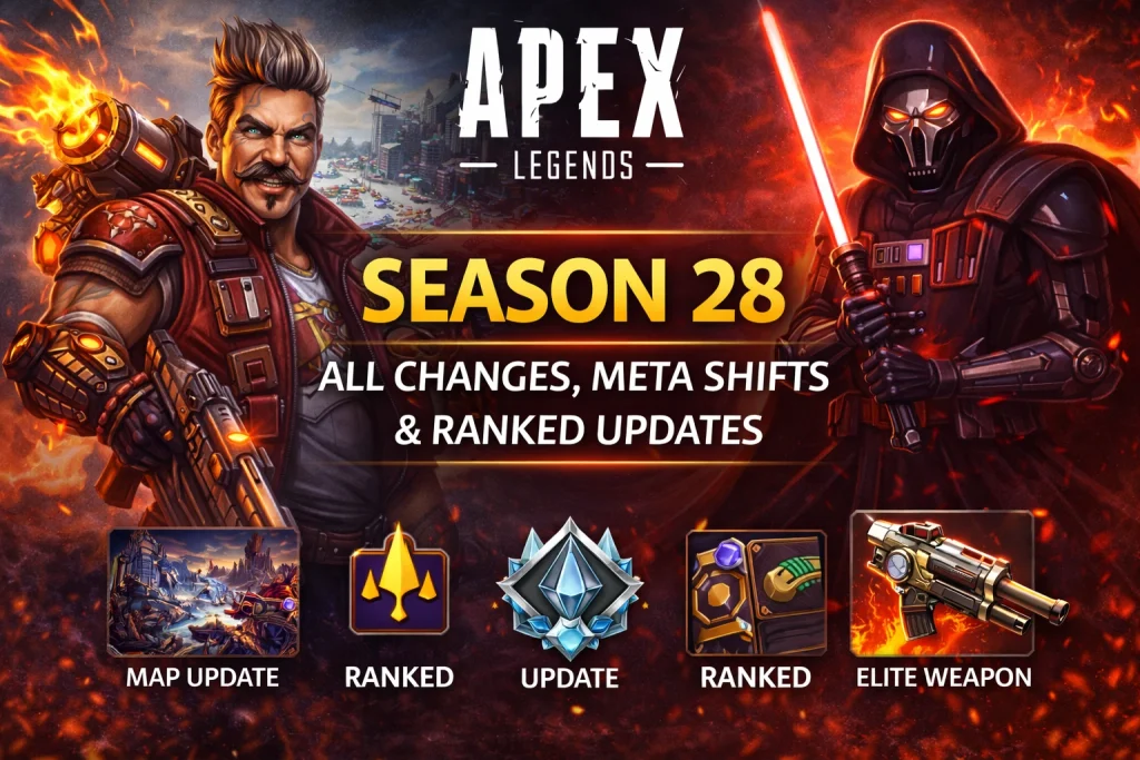 Сезон 28 Apex Legends_ обновления и персонажи
