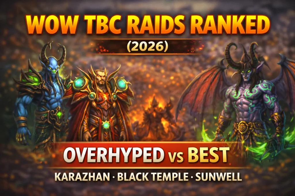 Рейды WoW TBC_ рейтинг 2026