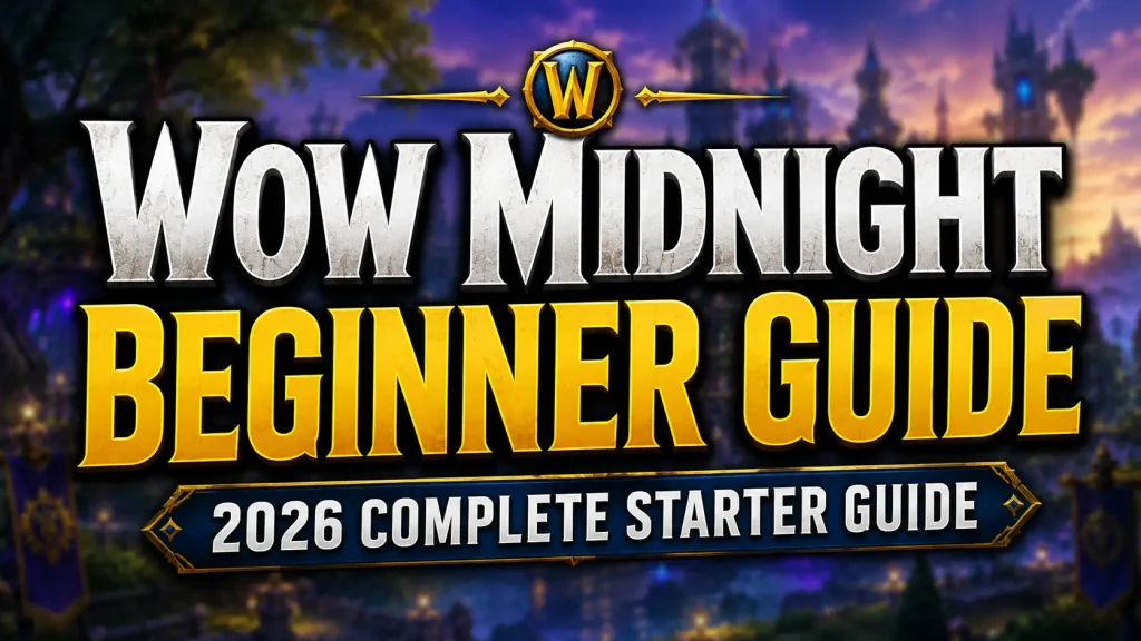 WoW Midnight Beginner Guide 2026: How to Start, Level, Gear Up, and Choose Your Main