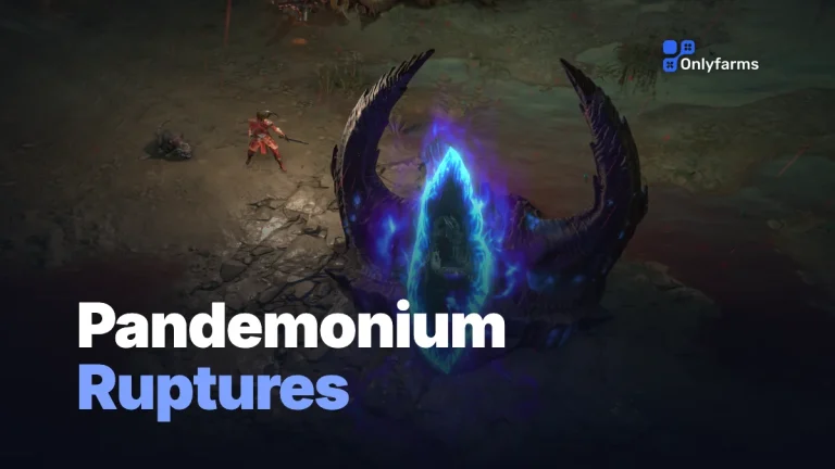 Diablo 4 Ruptures du Pandémonium : Types, Récompenses, Realmwalker et Chambre du Tribut