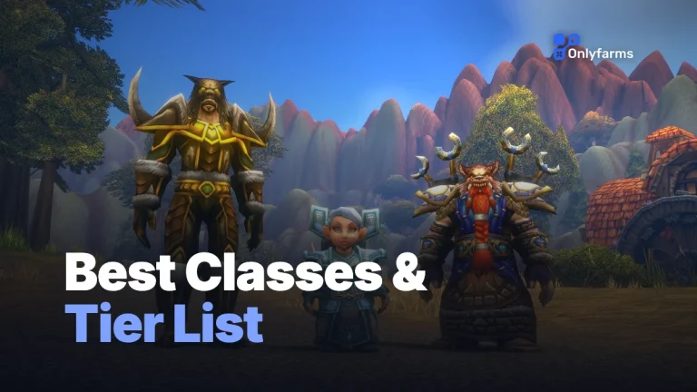 Meilleures classes & tier list de WoW Forever