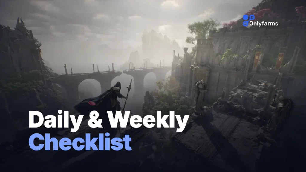 AION 2 Daily & Weekly Checklist: Everything to Do Each Reset
