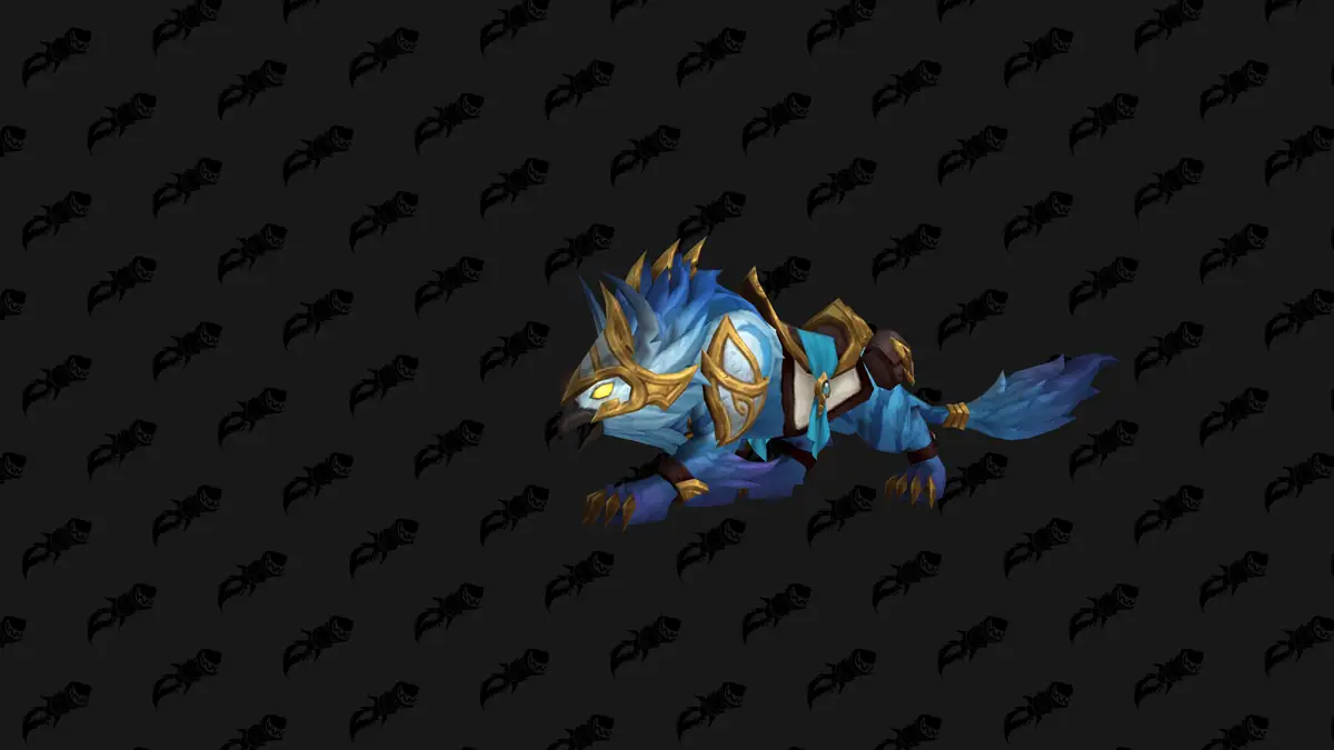 Cerulean Prideclaw mount in WoW Forever