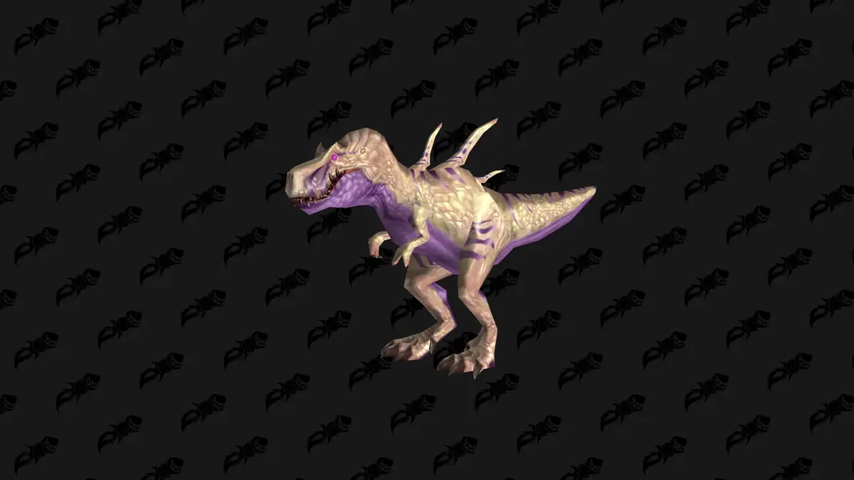 Devilsaur mount in WoW Forever