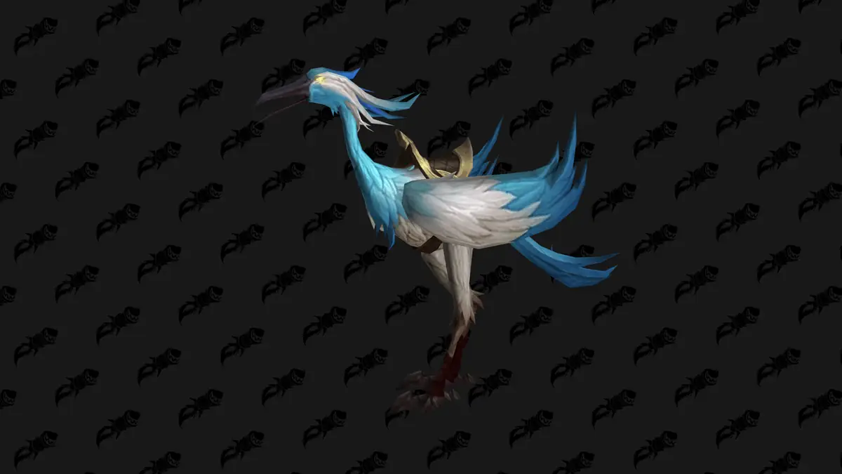 Empyrean Galestrider mount in WoW Forever