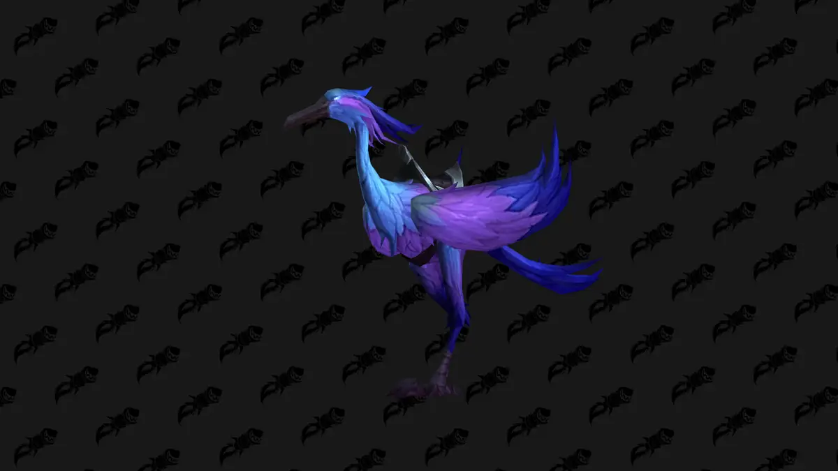Regal Galestrider mount in WoW Forever