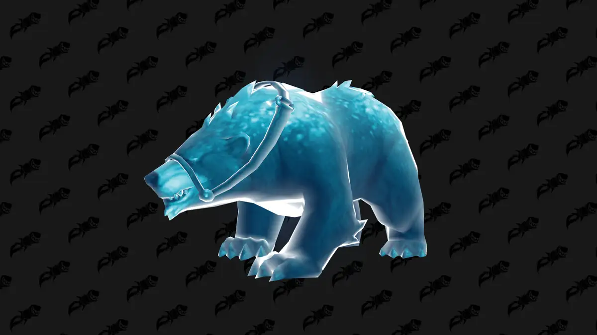 Reins of the Spectral Bear mount in WoW Forever
