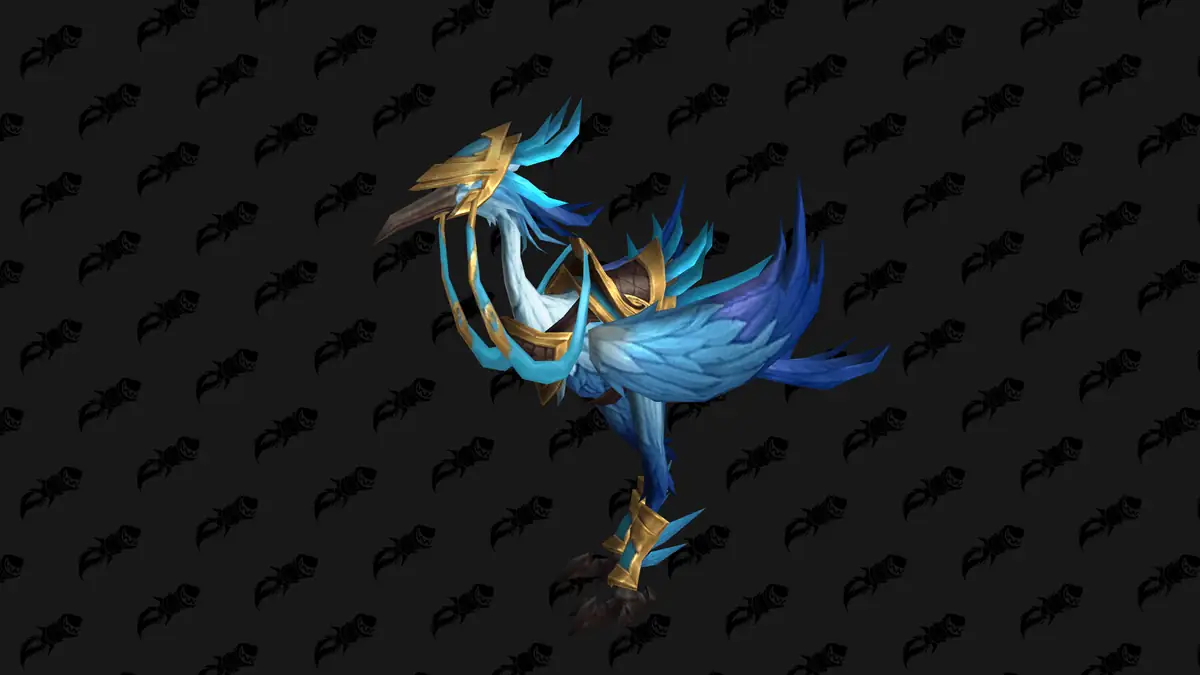 Swift Stormy Galestrider mount in WoW Forever