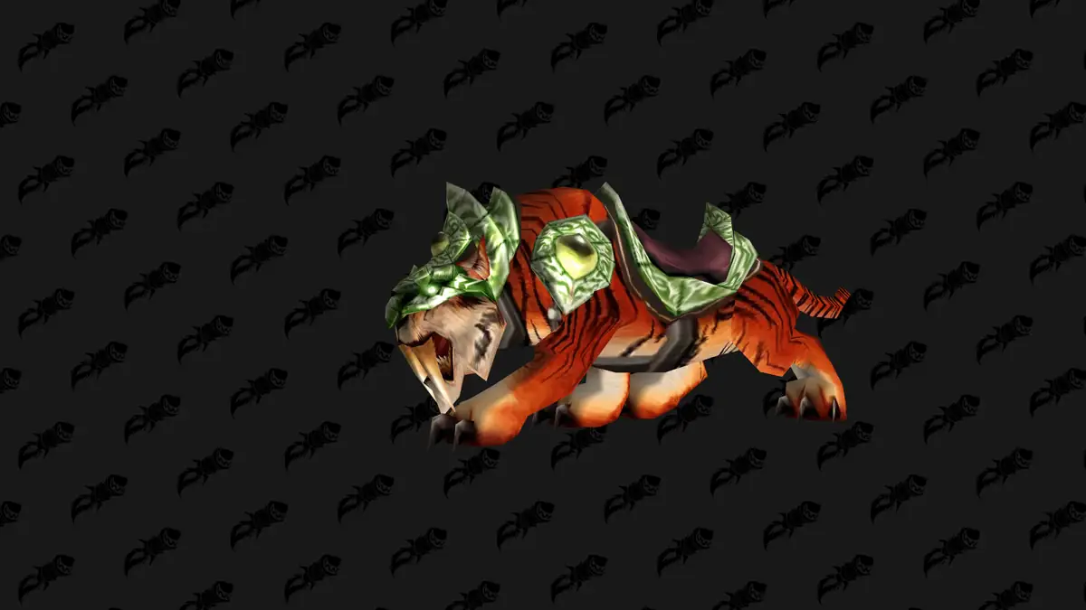Swift Zulian Tiger mount in WoW Forever