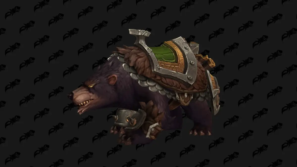 Veteran Adventurer's Loyal Companion mount in WoW Forever