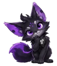 Onlyfarms fox mascot with a sly grin